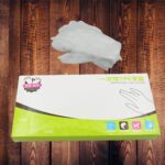 Large Disposable Gloves (100 Pcs): Clear Plastic, Multipurpose - Image 11