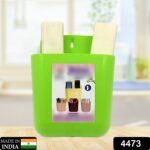 2-Section Multipurpose Wall Holder – Mobile, Remote & Makeup Brush Storage (1 Pc) - Image 7