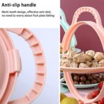 3-Layer Foldable Multi-Purpose Snack, Fruit & Dessert Serving Stand (1 Pc) - Image 8