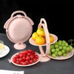 3-Layer Foldable Multi-Purpose Snack, Fruit & Dessert Serving Stand (1 Pc) - Image 3