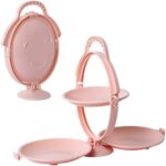 3-Layer Foldable Multi-Purpose Snack, Fruit & Dessert Serving Stand (1 Pc) - Image 5