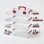 4-Layer Transparent Multipurpose Plastic Storage Box - Image 7
