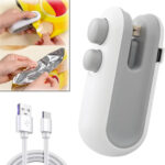 Mini Bag Sealer, 2 in 1 Seal & Cutter Heat Sealers - Image 7