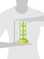 4 in 1 Multipurpose 360 Degree Rotating Pickle Rack Container for Kitchen - Image 11