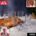 Supermom Transparent Smoothy Glass Set (Approx 300ML / 6 Pc) - Image 10