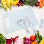3 in 1 Kitchen Knife & Chopping Board Set (1 Set) - Image 3