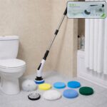 9-in-1 Electric Cleaning Brush with Long Handle