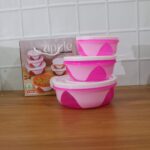 Apple Set of 3 Plastic Storage Containers (1 Pc) - Image 8