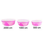 Apple Set of 3 Plastic Storage Containers (1 Pc) - Image 7