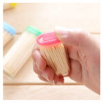 Bamboo Toothpicks with Dispenser Boxq - Image 8