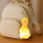 2-in-1 Kids Doll Bracelet Keychain – Stylish Soft Toy Bracelet & Bag Charm - Image 5