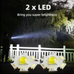 Rechargeable Mini LED Flashlight with Power Bank, 3 Modes (1 Pc) - Image 7