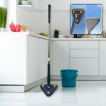 Rotatable Adjustable Triangle Cleaning Mop with Long Handle