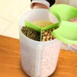 3 in 1 Transparent Air Tight Storage Dispenser Container (With Color Box) - Image 5