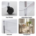 3 Layer Multipurpose Storage Trolley with Wheels - Image 6