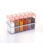 Plastic Spice Jars (6 pcs, 14x22x8cm, Multicolour) - Image 5