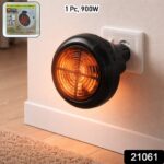 Portable Wall Outlet Electric Room Heater 900W (1 Pc, Mix Design Jari) - Image 2