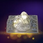 Unique Plastic Night Light: Flameless LED, Diwali (Iceberg Design, Gift) - Image 7