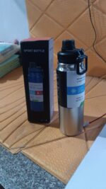 Stainless Steel Double Wall Vacuum-Insulated Drink Water Bottle (600 ML Approx) - Image 7