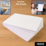 500 Sheets A4 Size Copier Paper – 70 GSM High Bright White Printing Paper - Image 2