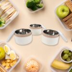 Ganesh Smart Stack 3 Layer Portable Lunch Box  for Office, School, Picnic (3 Layer) - Image 9