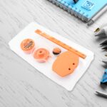 Football & Basketball Stationery Kit – Pencil, Sharpener & Eraser (Birthday Gift) - Image 12