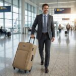 3 In 1 Soft side Trolley Luggage Set 3 Piece - Image 4