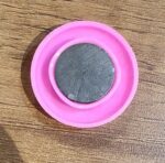 Pink Board Magnets Circular Plastic Buttons (1 Pc) - Image 7