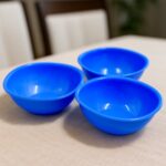 BPA Free Plastic Bowl Set for Cereal Salad Rice Soup Pasta Snack  3 Pc - Image 9