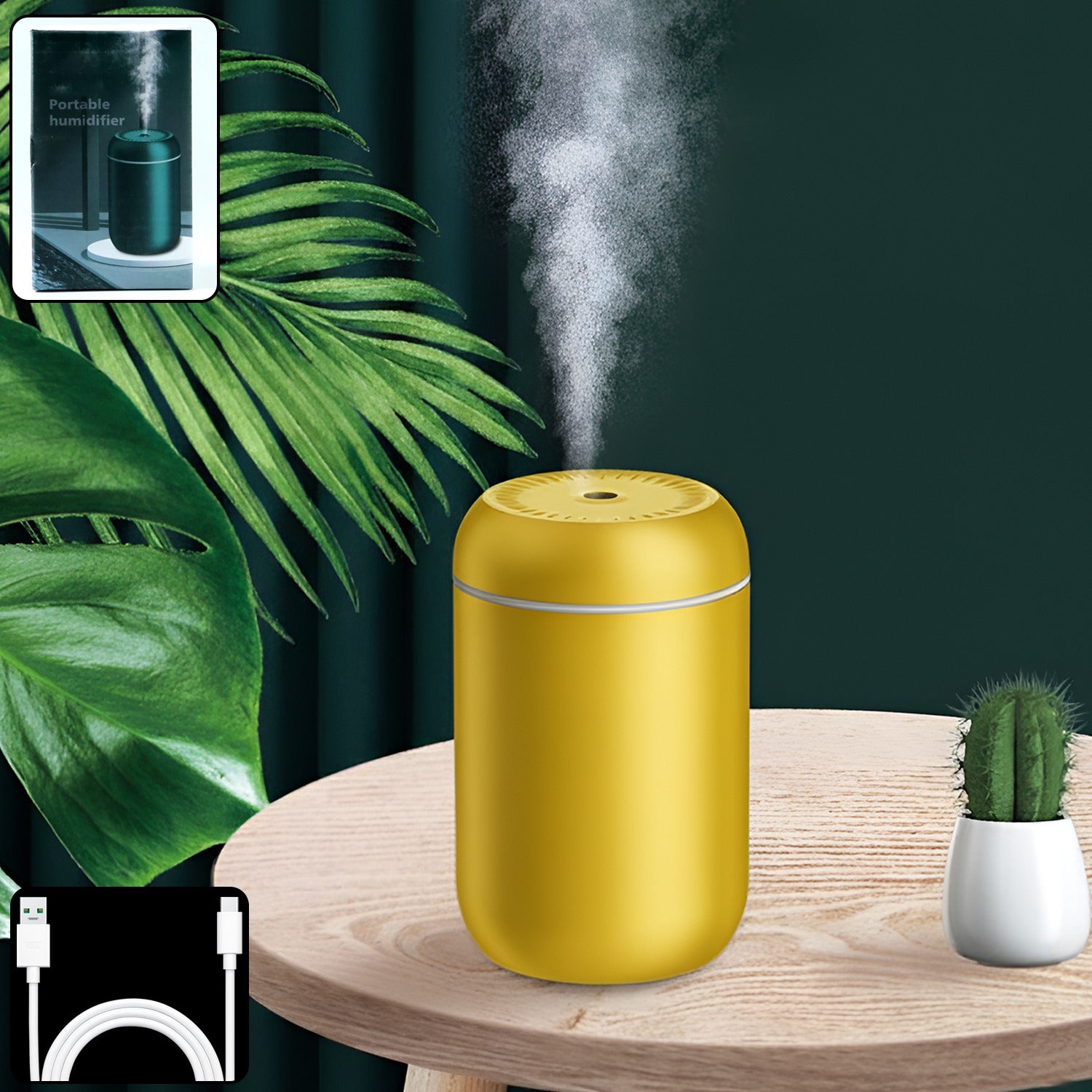 57a73a98-e7d4-4303-a85c-1203e0890234.jpg Portable USB Powered Mini Air Humidifier (1 Pc) - Image 1