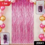 Decorative Foil Fringe Curtain for Birthday & Party Decoration - Image 2