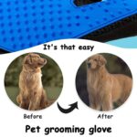 Pet Grooming Deshedding Glove (1 Pc, Mix Color) - Image 5