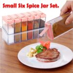 Plastic Spice Jars (6 pcs, 14x22x8cm, Multicolour) - Image 10