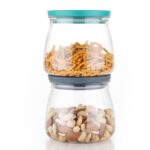 Matka Shaped Jar with Air Tight & Leak Proof Lid (Multicolour) (Set of 6) (900Ml) - Image 10