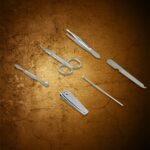 6-in-1 Professional Nail Care Kit: Clippers, Scissors & More Nail (Travel or Home) - Image 12
