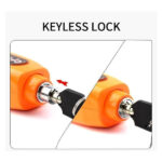 Heavy Duty Bike Brake Lock - Secure Locking System Handlebar and Brake Lever Grip - Image 5