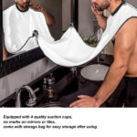 Beard Apron Hair Clippings Catcher Grooming Bib - Image 3