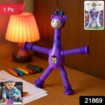 Giraffe Shape Flexible Magic Spring Toy (1 Pc) - Image 2