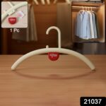 Multipurpose Anti-Slip Plastic Clothes Hanger with Fragrance Holder (1 Pc) - Image 2