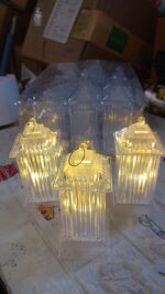 Lantern Shape LED Crystal Lamp for Festive & Holiday Decoration - Image 9
