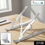Foldable Adjustable Laptop Stand for Desk and Table Use - Image 2