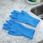 Pair of Reusable Hand Protection Gloves for Cleaning