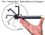 Selfie Sticks Box with Aux Wire for All Smart Phones - Image 5