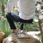 Folding Travel Stool Portable Outdoor Chair for Fishing Hiking & Picnic (1 Pc) - Image 6