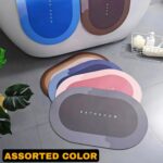 Anti slip Oval Mat, Super Absorbent Floor Mat, Bath Mat, Soft Carpet , bathmat - Image 6