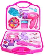 Beauty Make up Set for Kids Girls with Fold-able Suitcase (Multicolour) - Image 5