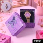 Elegant Ladies Wrist Watch with Stylish Dial and Premium Gift Box - Image 2