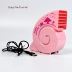 Cute USB Mini Fan: Bright, Quiet & Portable for Your Desk (Battery Not Included) - Image 8