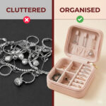 Mini PU Leather jewellery Box for Travel & Storage - Image 7