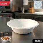 Vegnar 240 ml Compostable Bagasse Bowl (10 Pc) - Image 2